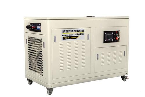 四輪拖車60kw靜音汽油發(fā)電機(jī)