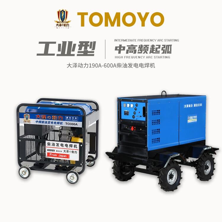 產(chǎn)品展示大澤動(dòng)力雙工位400A柴油發(fā)電電焊機(jī)TO400A-JS