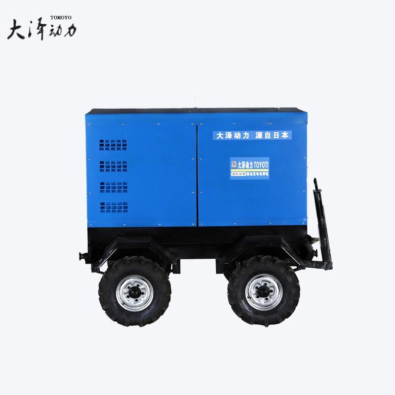 具備特點大澤動力雙把焊500A柴油發(fā)電電焊機TO500A-JS