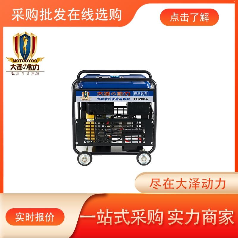 房地產(chǎn)300A柴油發(fā)電電焊機(jī) 大澤動(dòng)力