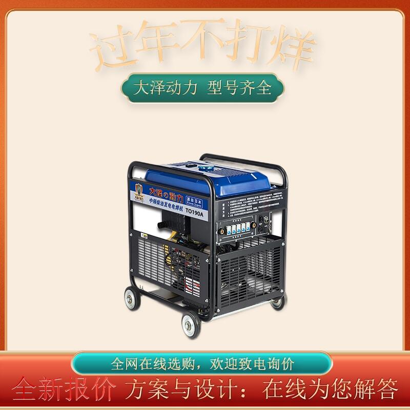 普及型190A柴油發(fā)電電焊機(jī) 大澤動(dòng)力?