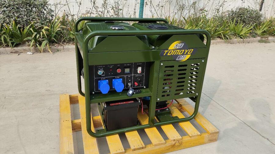 15千瓦柴油發(fā)電機戶外工程使用