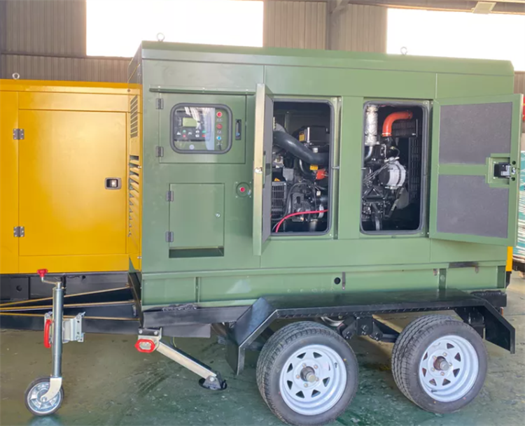 50KW柴油發(fā)電機(jī)組  搭配移動(dòng)拖車 功率足 故障率低