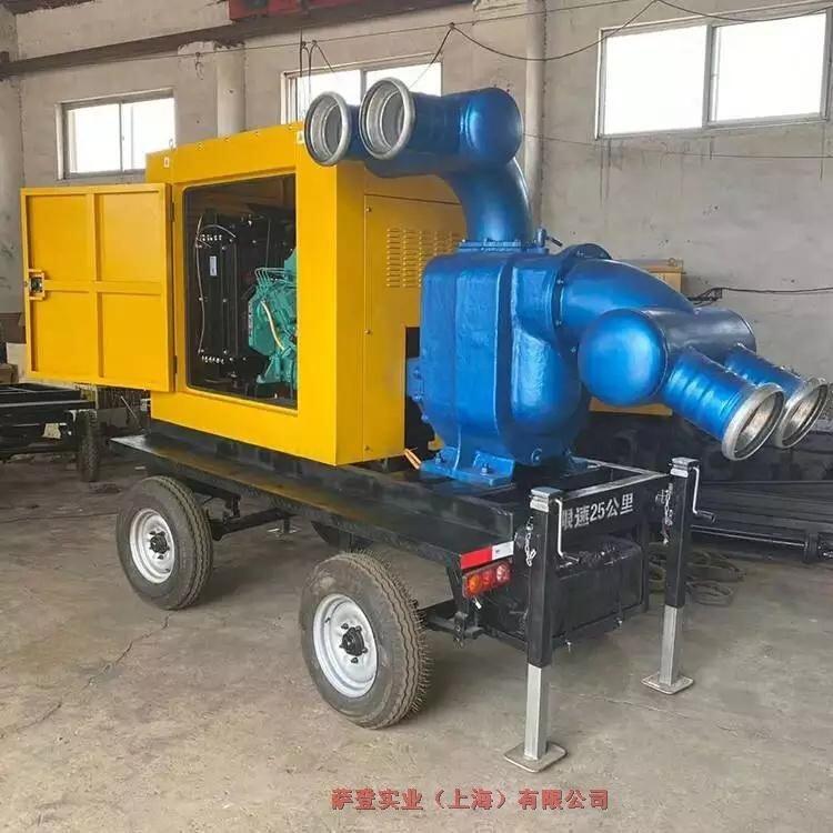 6寸口徑移動柴油污水泵車（300立方）防汛抗災