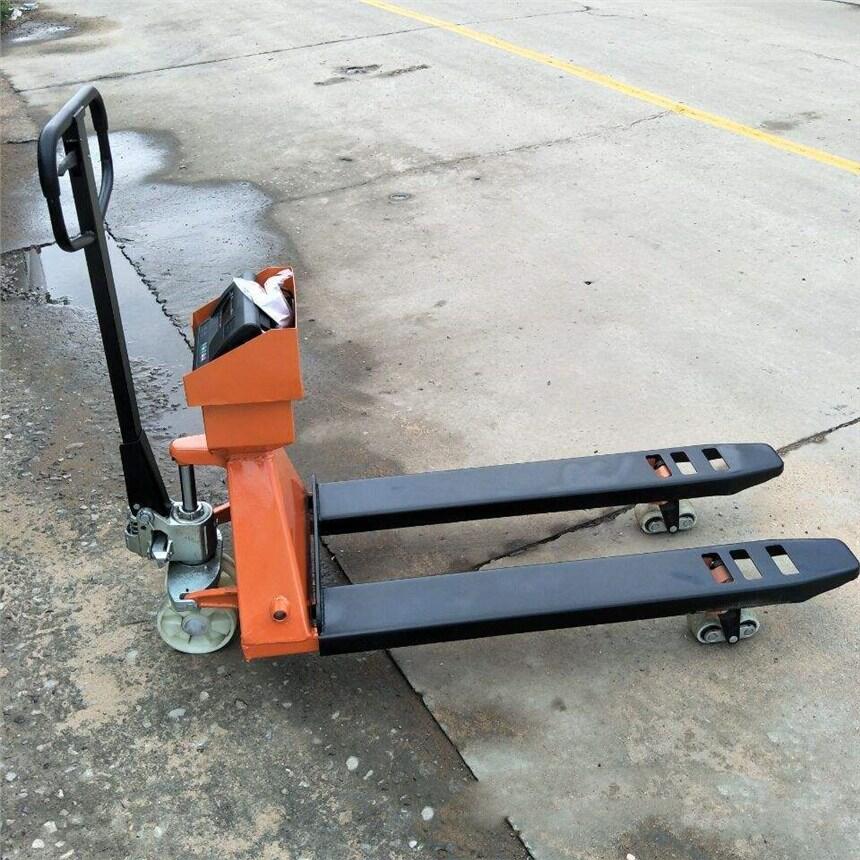 桂林市2T叉車地牛秤1T/200G移動(dòng)式叉車秤