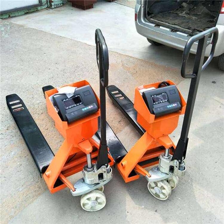 河南駐馬店300KG計重叉車秤