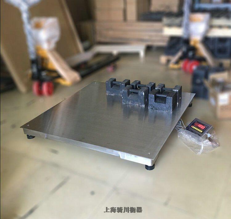 山西304除銹電子地磅1x1.2米不銹鋼面板秤