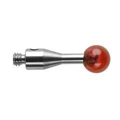 雷尼紹直測(cè)針 M2 ?4 mm紅寶石測(cè)球，不銹鋼測(cè)桿A-5000-4154