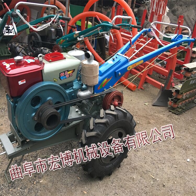 犁地專用手扶拖拉機  興安縣  多功能柴油田園..