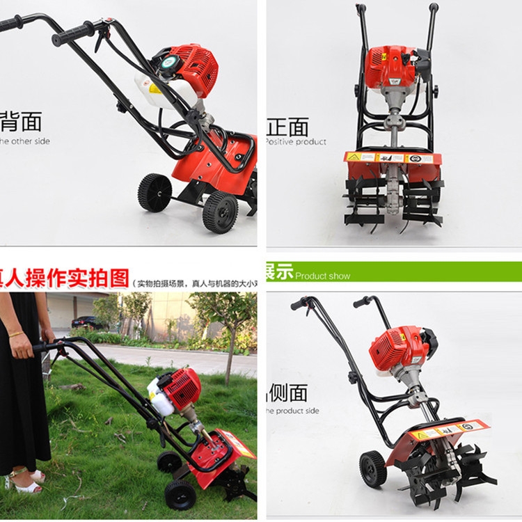 小型手扶旋耕機(jī)價(jià)格 手扶耕地拖斗機(jī) 農(nóng)用播種機(jī)收獲機(jī)手扶微耕機(jī)