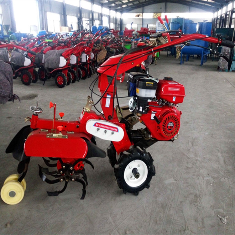 新型開(kāi)溝起壟機(jī) 草莓培土機(jī) 手推汽油自走果園大棚旋耕機(jī)