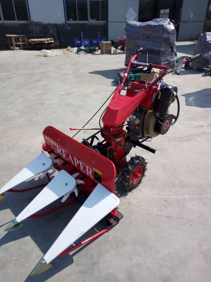 手扶式柴油大功率水稻割曬機(jī) 園林牧草收割機(jī)