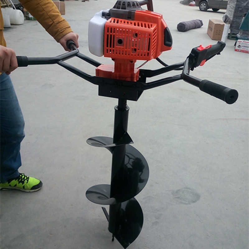 果園立柱打坑機 宏興大直徑樹木種植挖坑機 拖拉機后置懸掛挖坑機