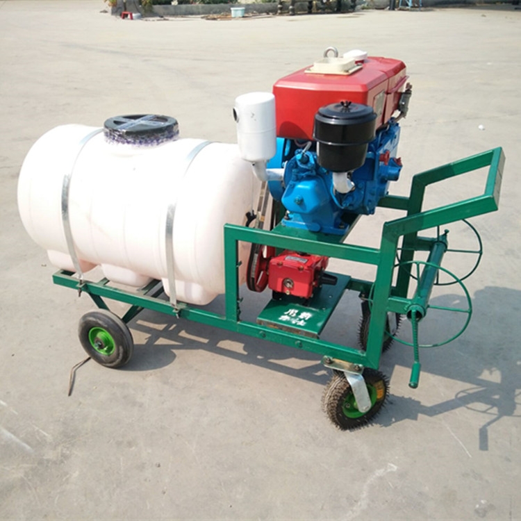 推車式汽油打藥機 大功率手推式噴霧器 園林打藥機圖片