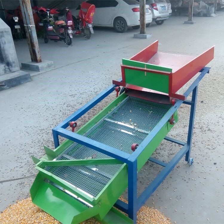 糧食除雜篩選機(jī) 五谷雜糧篩選去石機(jī) 宏興牌振動(dòng)篩選機(jī)