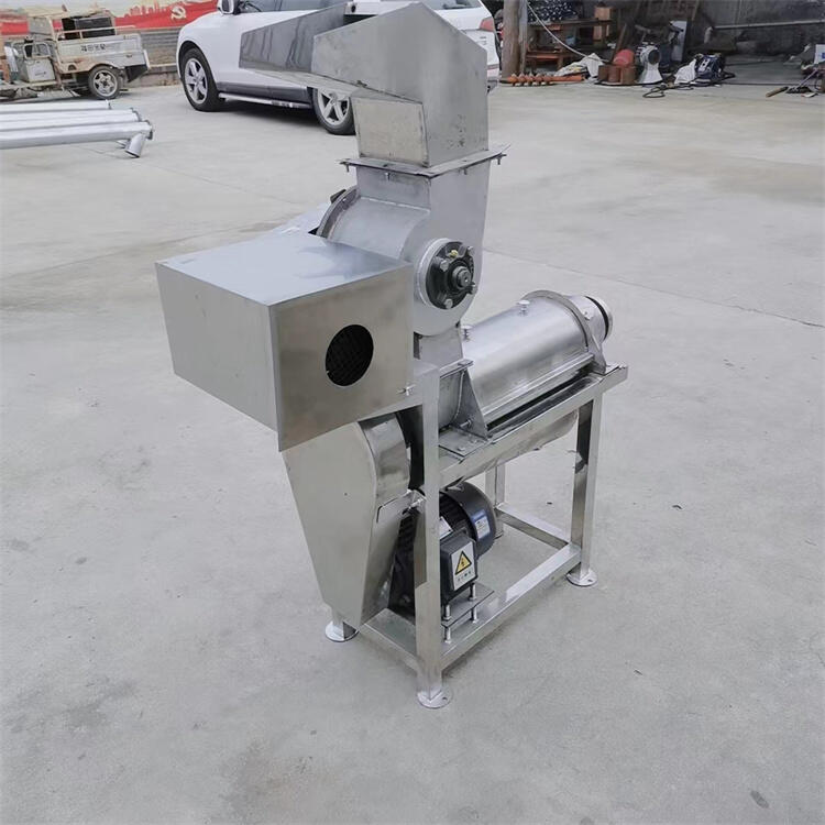 效率高果汁機(jī)工業(yè)用的果蔬榨汁機(jī)大連不銹鋼果蔬螺旋榨汁機(jī) 多功能螺旋打漿榨汁機(jī)