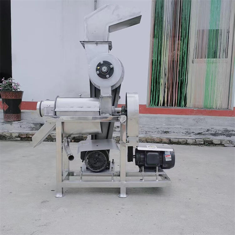 不銹鋼芒果榨汁機(jī)食品廠水果打漿機(jī)文山壯族苗族自治州不銹鋼螺旋破碎榨汁機(jī)