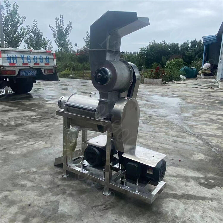 檸檬榨汁機(jī)青島水果果蔬榨汁加工設(shè)備食品衛(wèi)生不銹鋼榨汁機(jī)