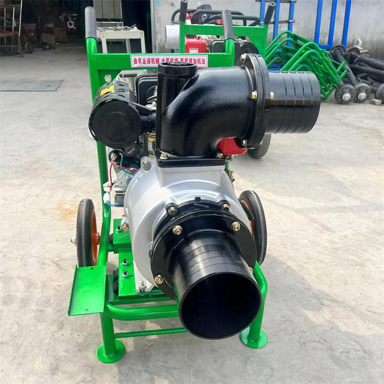 市政排水應急排澇泵輕便靈活陽江陽春柴油8寸抽水泵廠家