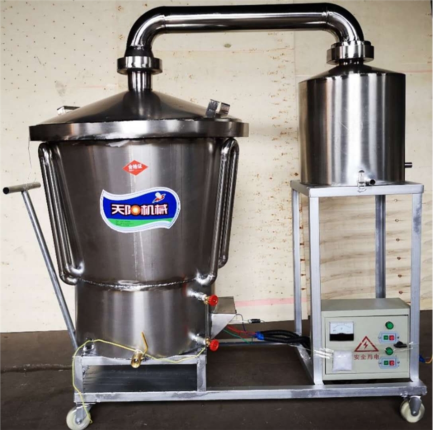 液態(tài)生料釀酒機(jī)電加熱蒸酒設(shè)備烤酒鍋技術(shù)