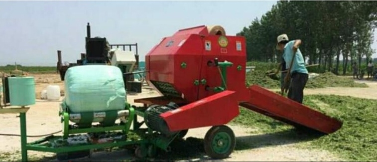 柴油機(jī)青貯打捆包膜機(jī)價(jià)格 全自動打捆包膜機(jī)青貯飼料機(jī)