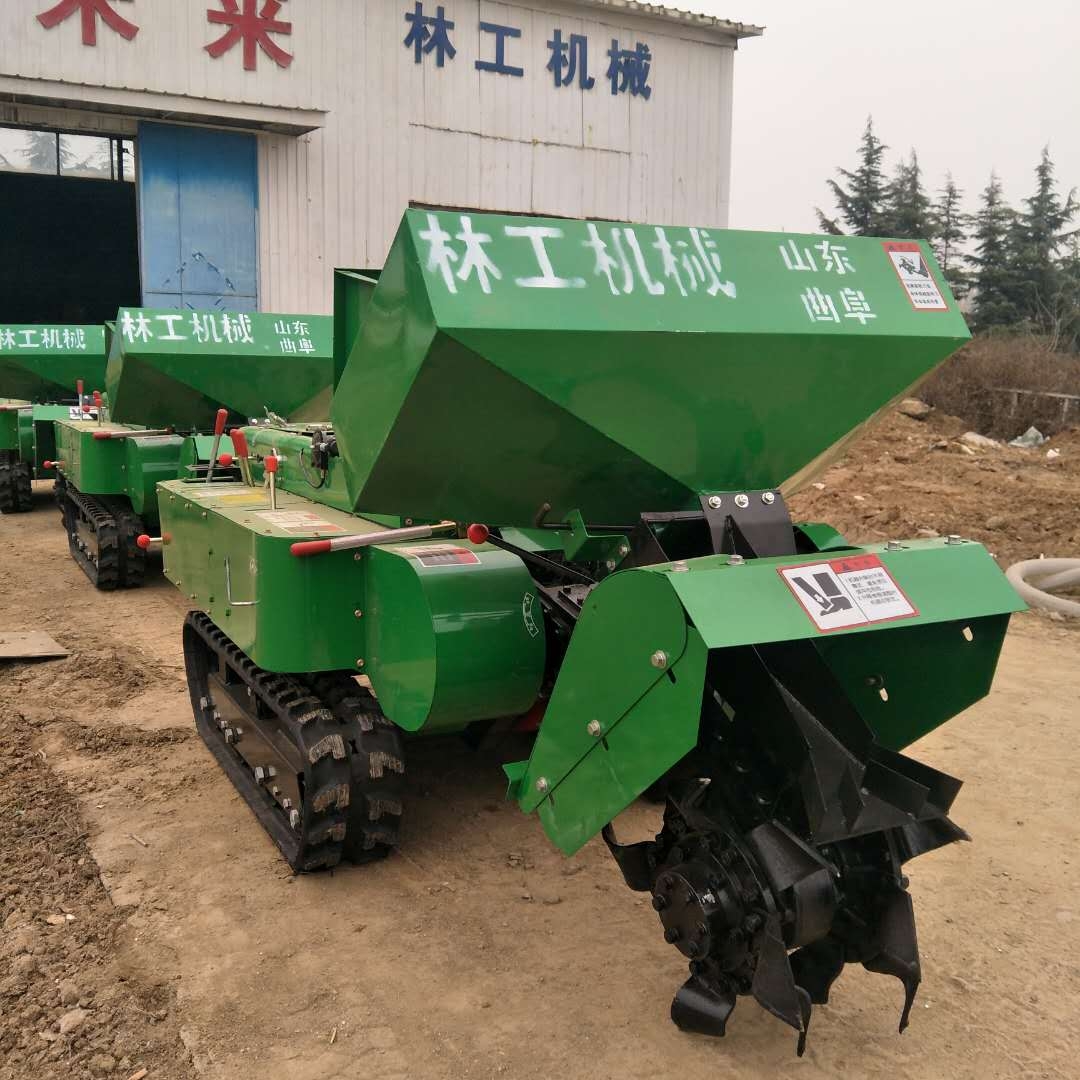 黑龍江大興安嶺全自動(dòng)果園開(kāi)溝施肥機(jī)視頻