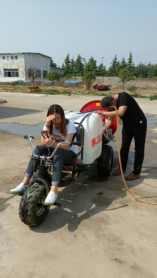安徽插電動三輪車48伏打藥機