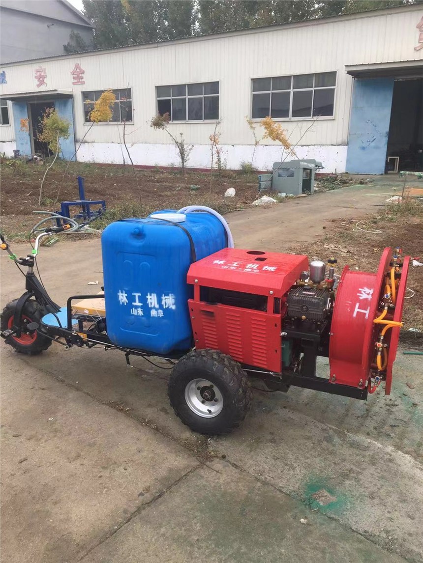 河北三輪車單機打藥機加遙控打藥機價格