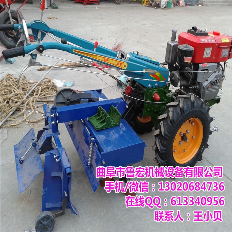 農(nóng)作物種植旋耕起壟機(jī) 水旱兩用15匹常州手扶拖拉機(jī)打田機(jī)