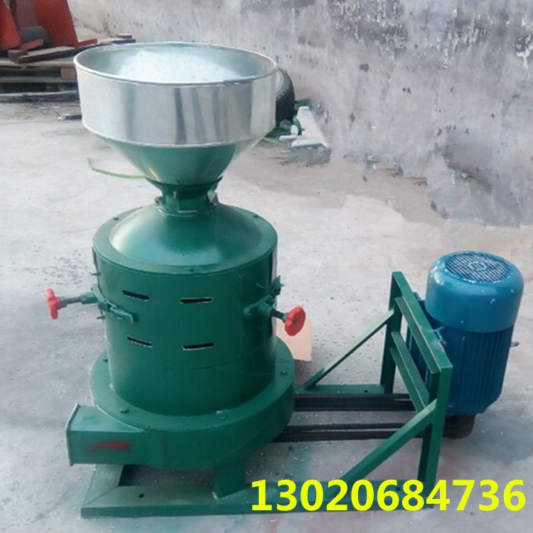 低噪音谷子脫皮設備 水稻碾米機 操作簡單家用小型糧食碾米機