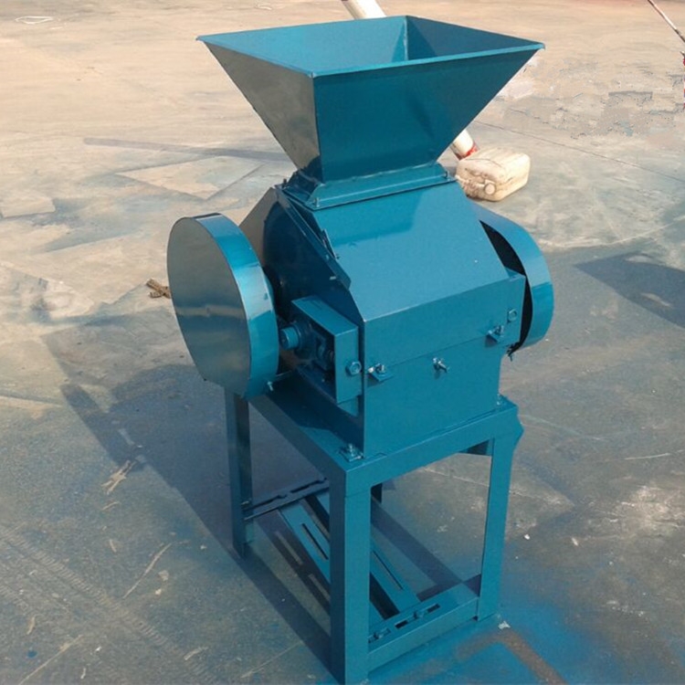 多用途糧食擠扁機   對輥式黃豆擠扁機