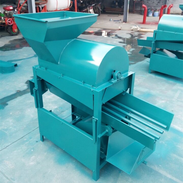 全自動板栗脫殼機(jī) 高效220V家用電油栗子脫蓬機(jī)