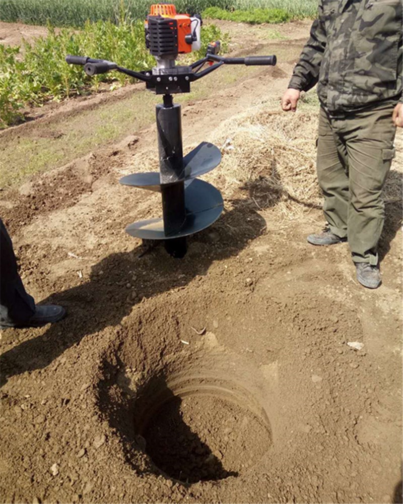 輕便耐用耐磨鉆坑機(jī) 手提式小型植樹挖坑機(jī)