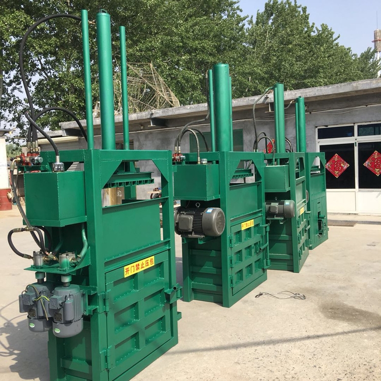 塑料紙打包機(jī) 立式易拉罐壓塊機(jī)廠家