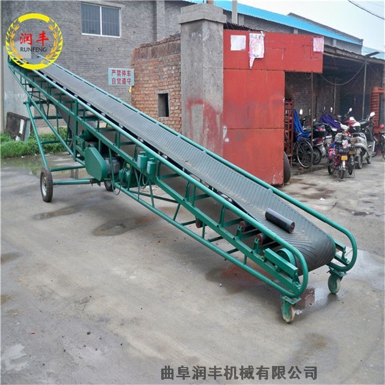 紙箱快遞皮帶機(jī) 移動(dòng)式皮帶機(jī)參數(shù)說(shuō)明 移動(dòng)可升降輸送機(jī)