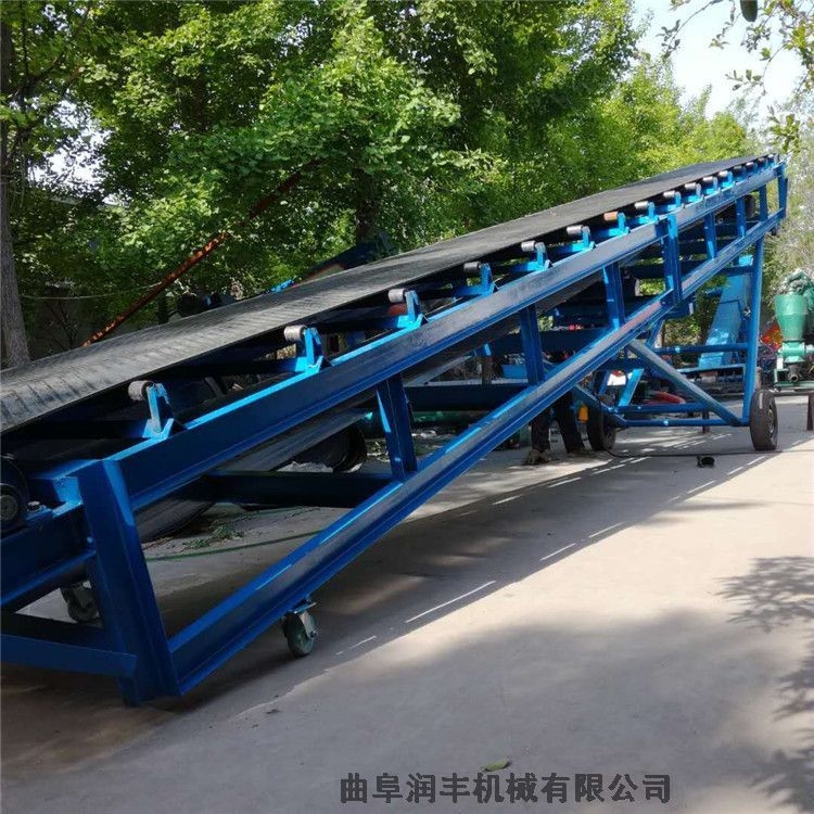 裙邊輸送機型號圖片 輸送機皮帶機 加高裙邊輸送機