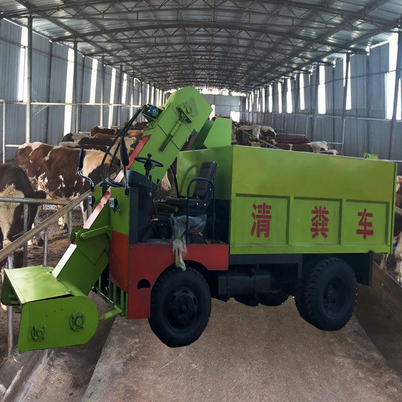 自走式柴油清糞車豬糞裝卸鏟糞車柴油2驅清糞車