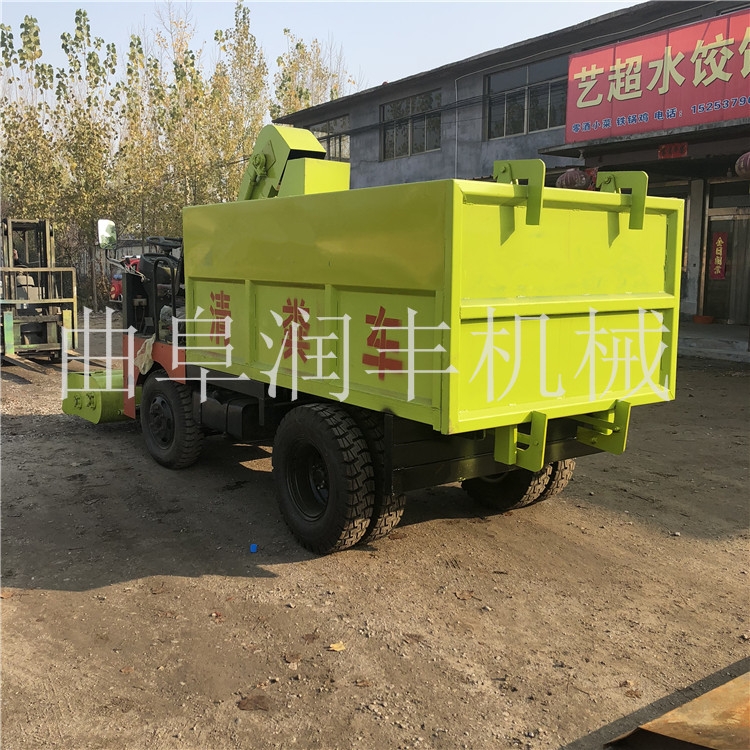 羊圈糞便清糞車驢糞清掃車豬舍糞便清糞車