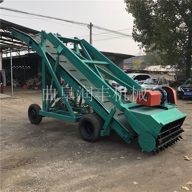 自走式取料機(jī)飼草裝取挖草機(jī)液壓升降取料機(jī)
