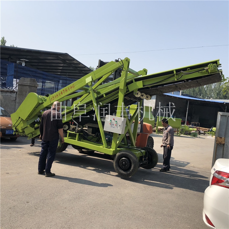 快捷取料機(jī)自走式扒草機(jī)高空牛場(chǎng)取料機(jī)
