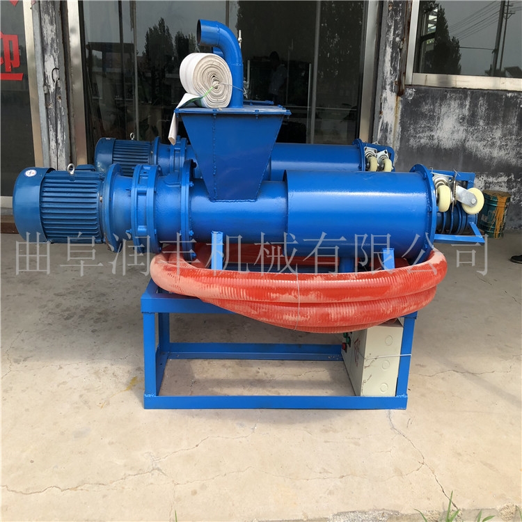 豬糞擠壓脫水機(jī) 干濕分離機(jī) 接電啟動(dòng)干濕分離機(jī)
