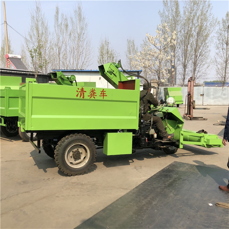 自走式5方清糞車自走式除糞清糞機(jī)自動化鏟糞除糞機(jī)