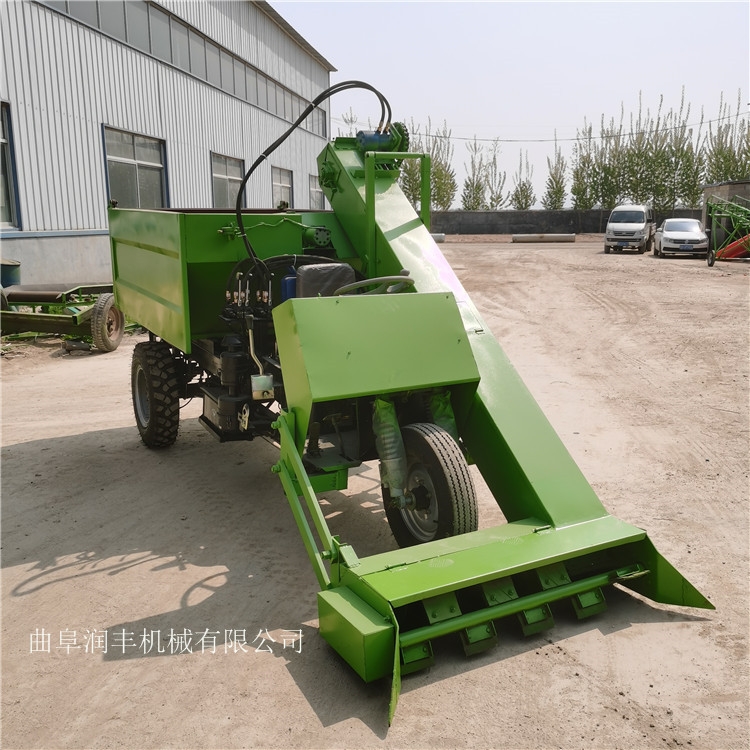 驢場(chǎng)地面清糞車 2驅(qū)傳動(dòng)鏟糞車 柴油動(dòng)力清糞車