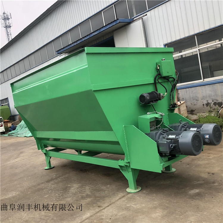 多功能攪拌機(jī)電動(dòng)拌料機(jī)青飼料混合攪拌機(jī)