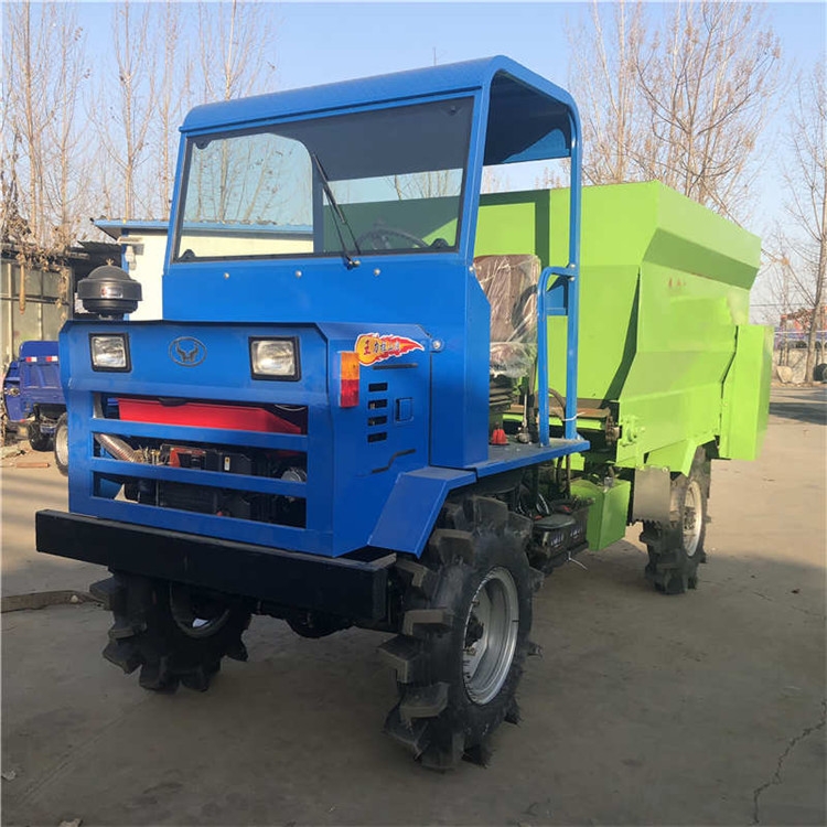 天津靜?？h牧草拋料車加厚箱體