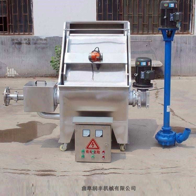 新會(huì)螺旋擠糞機(jī) 不銹鋼脫水機(jī) 潤(rùn)豐甩糞機(jī)廠家