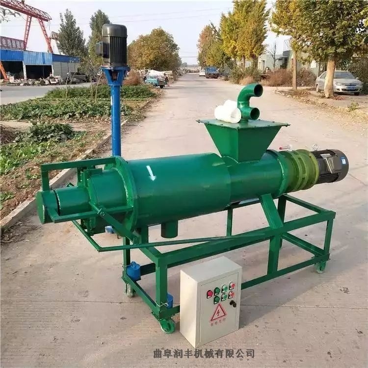 新野縣豬糞擠干機(jī) 大型甩糞機(jī) 潤(rùn)豐省力擠糞機(jī)