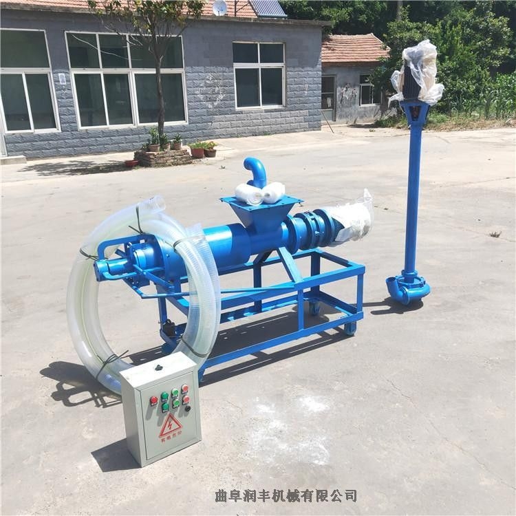 建昌縣糞便分離機(jī) 電動(dòng)擠糞機(jī) 潤(rùn)豐雞糞固液脫水機(jī)
