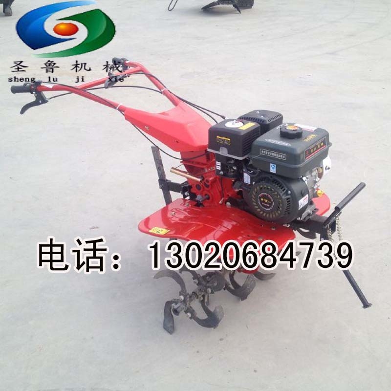 大棚汽油耕地機 果園旋耕松土機
