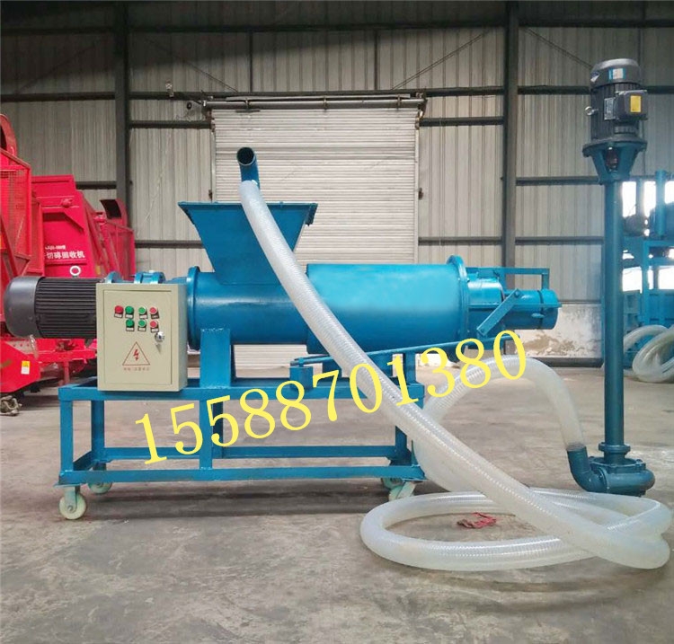 雞糞螺旋擠壓式脫水機價格    糞便擠壓脫水機廠家